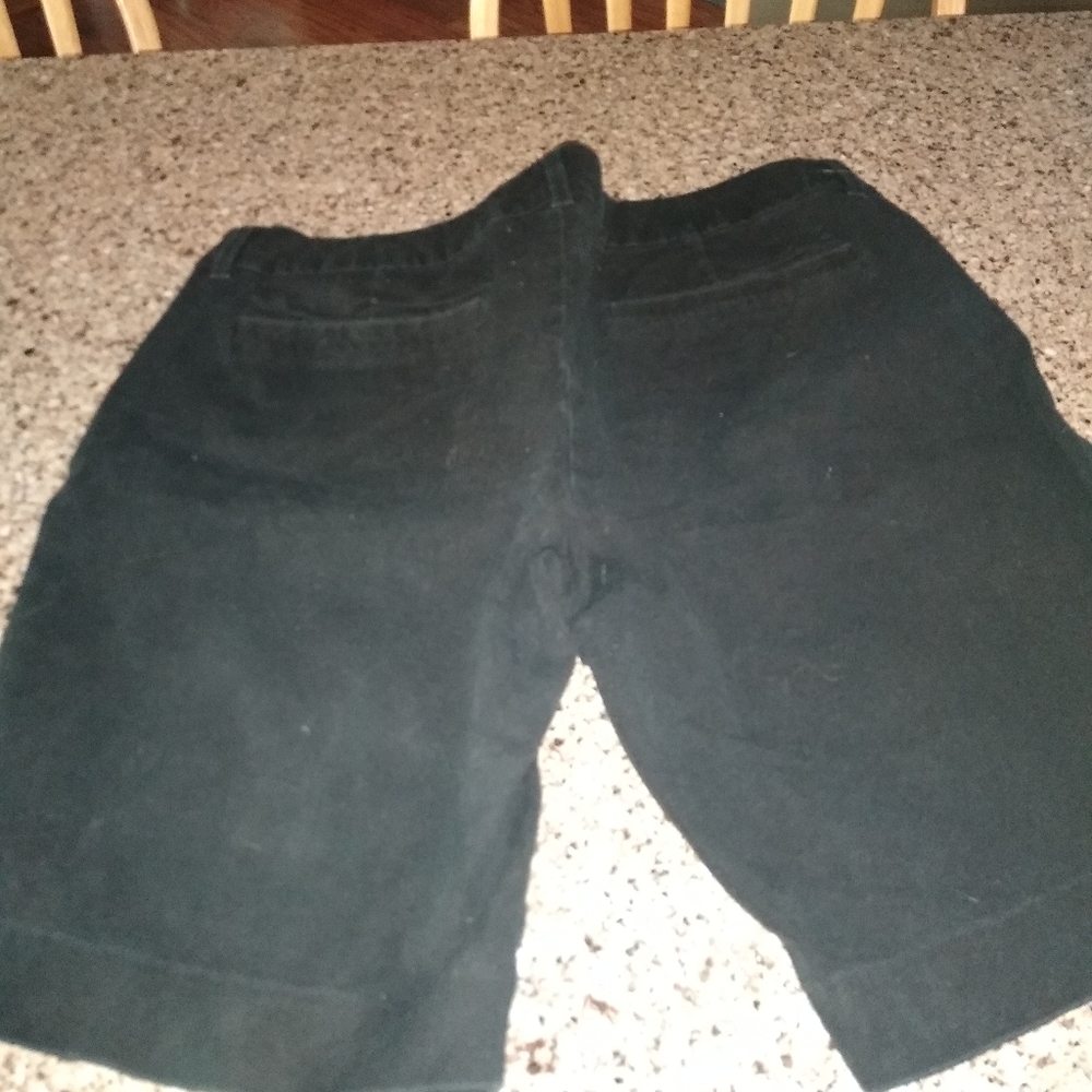 Old Navy black dress shorts
